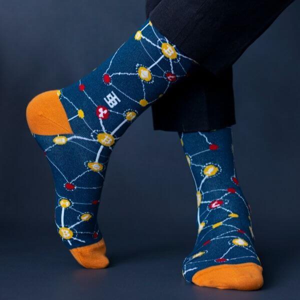 Socksoho Luxury Men Socks Fintech Edition