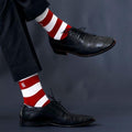 Socksoho Luxury Men Socks Cranberry Edition