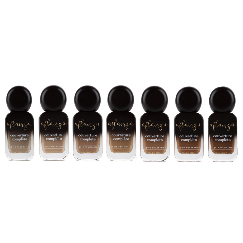 Aflairza Coverture Complete Liquid Foundation with 7 Shades for All Skin Tones