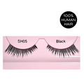 Glamgals Hollywood-U.S.A Stylish Black Soft Thick Reusable False Eye Lashes For Women - SH05