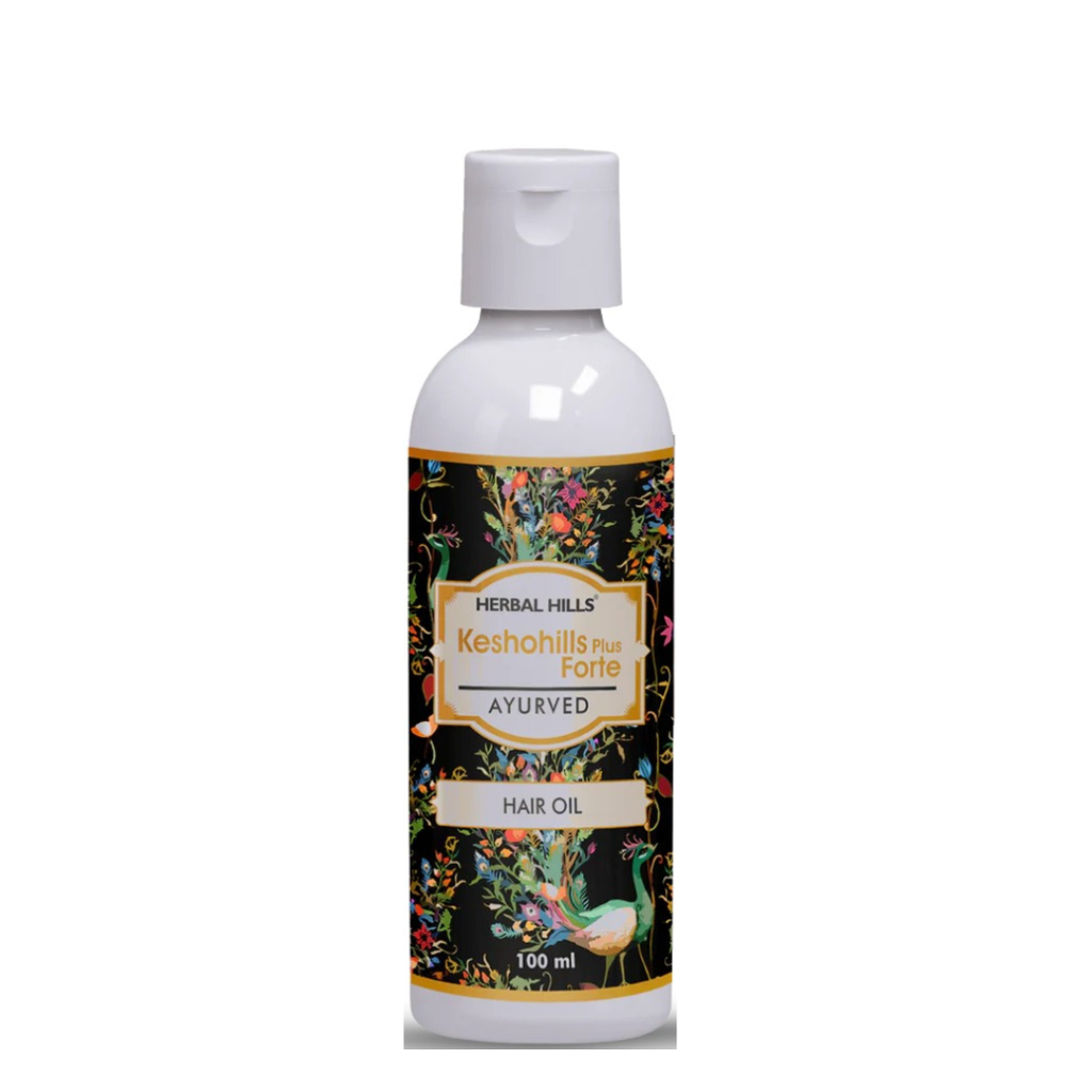 Herbal Hills Keshohills Plus Forte Ayurvedic Hair Oil