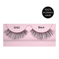Glamgals Hollywood-U.S.A Stylish Black Soft Thick Reusable False Eye Lashes For Women - SH02