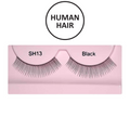 Glamgals Hollywood-U.S.A Stylish Black Soft Thick Reusable False Eye Lashes - SH13