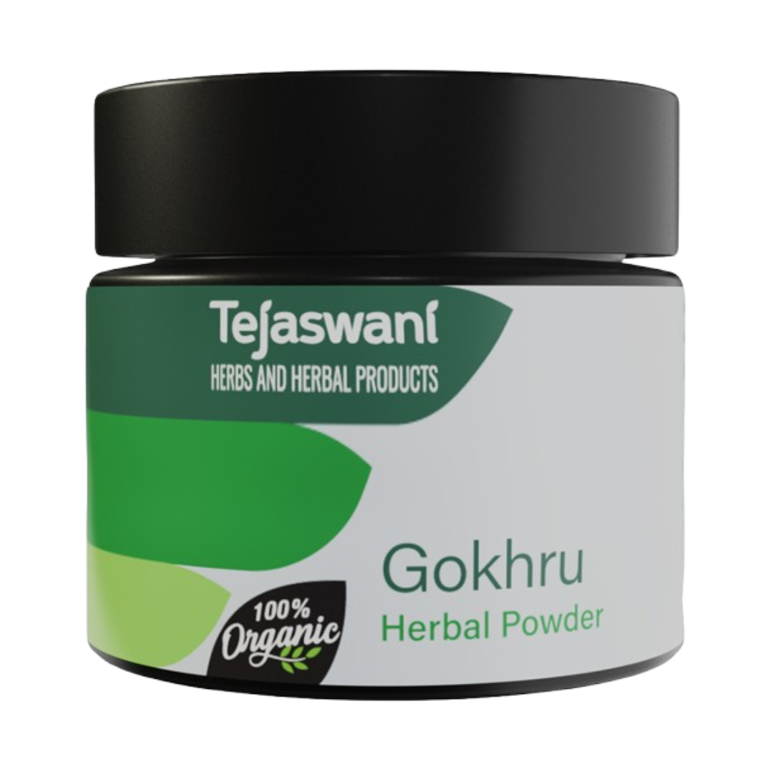 Tejaswani Herbs and Herbal Products Gokhru Powder - Distacart