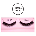 Glamgals Hollywood-U.S.A Stylish Black Soft Thick Reusable False Eye Lashes - SH07