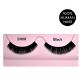 Glamgals Hollywood-U.S.A Stylish Black Soft Thick Reusable False Eye Lashes For Women - SH08