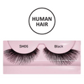 Glamgals Hollywood-U.S.A Stylish Black Soft Thick Reusable False Eye Lashes - SH06