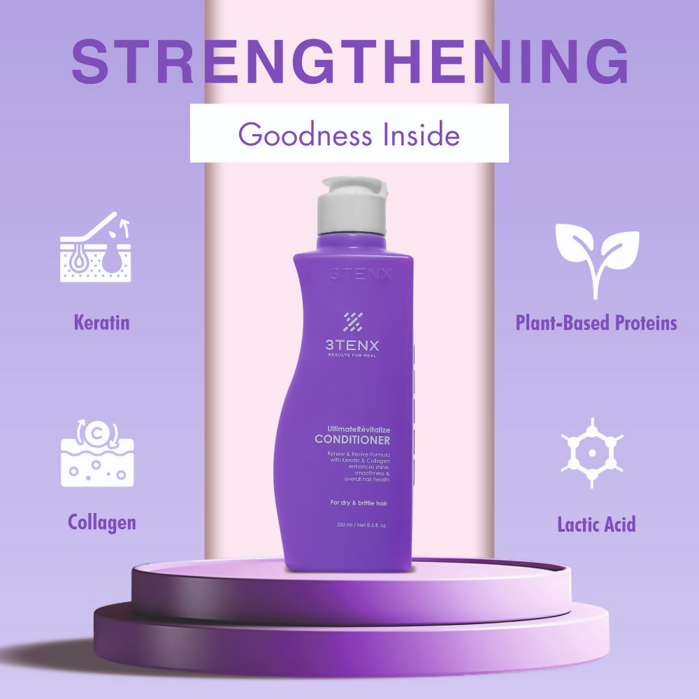 3TENX UltimateRevitalize Conditioner For Dry & Brittle Hair - Distacart