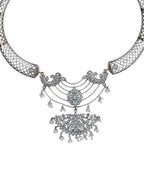 Joban Fashion Women Handcrafted Dual Tone Set Of Necklace & Earrings