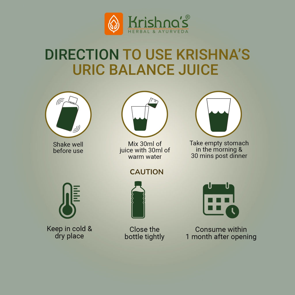 Krishna'S Herbal & Ayurveda Uric Balance Juice