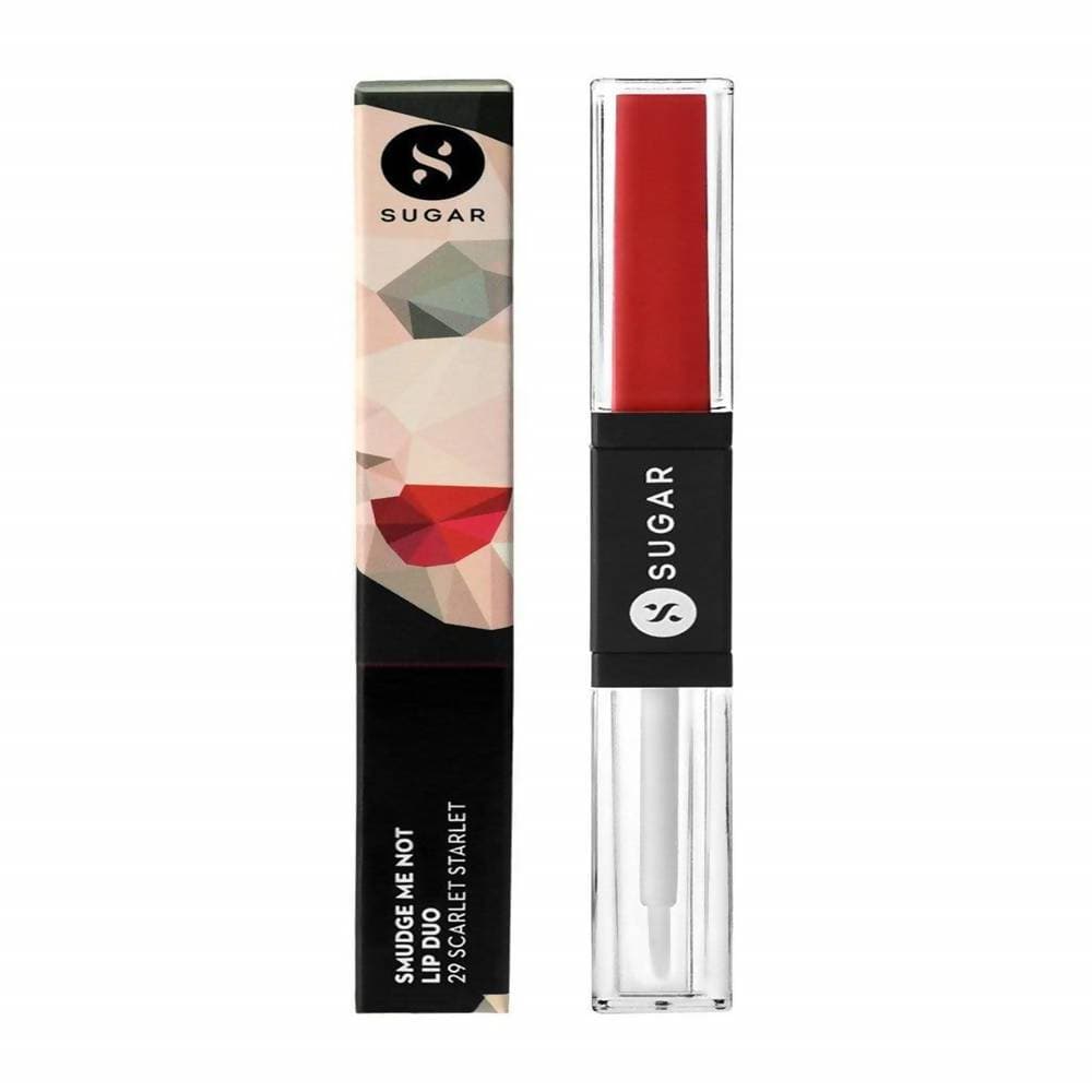 Sugar Smudge Me Not Lip Duo - Scarlet Starlet (Orange Red)