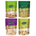 Happilo Premium Dry Fruits Combo (California Almonds, Raisins, Whole Cashews, Roasted Pistachios) - Distacart