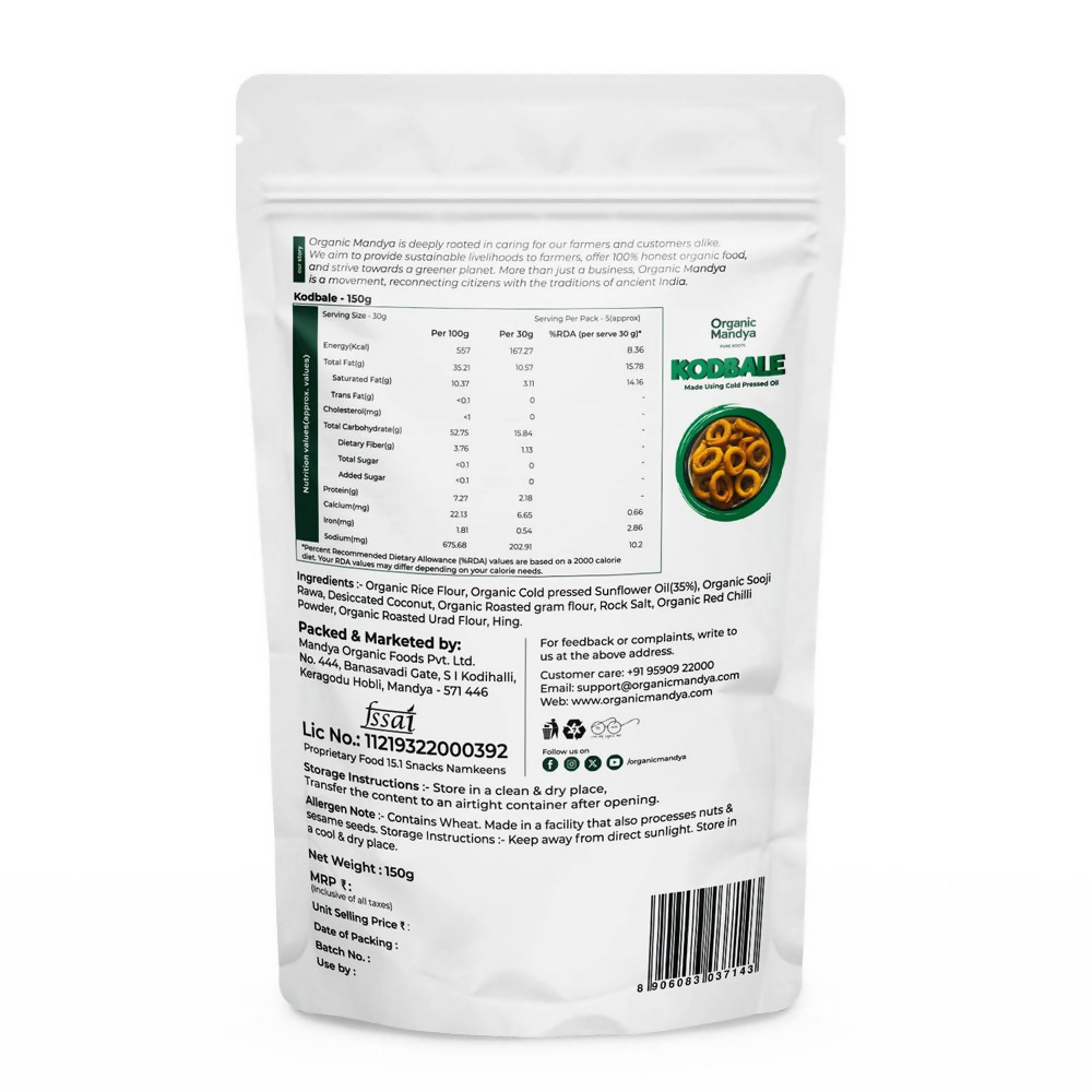 Organic Mandya Kodbale