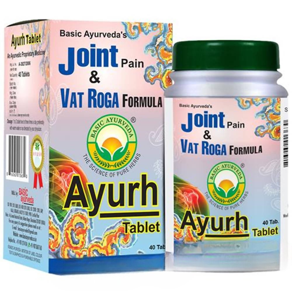 Basic Ayurveda Joint Pain & Vat Roga Formula Ayurh Tablets - Distacart