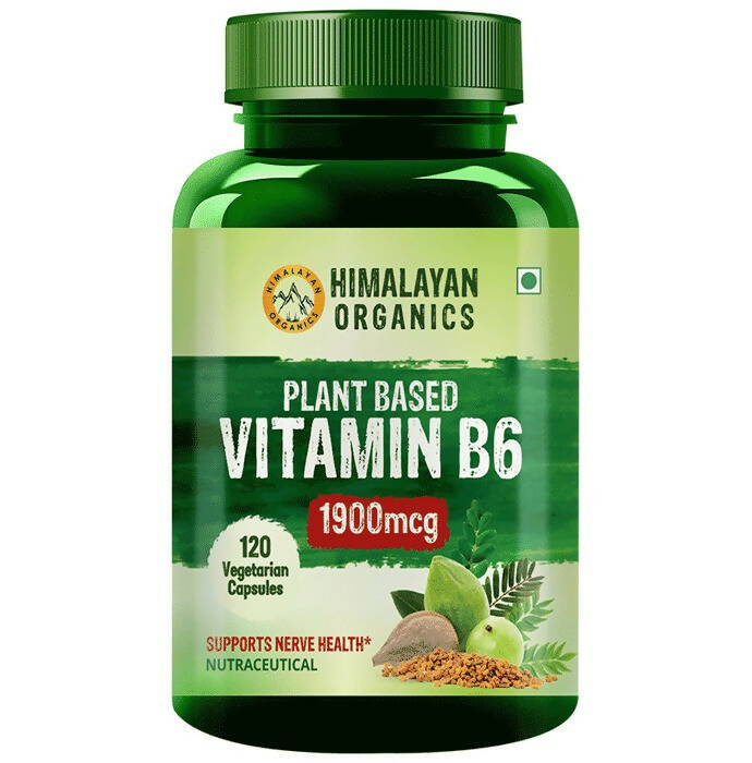 Himalayan Organics Plant-Based Vitamin B6 Capsules - Distacart