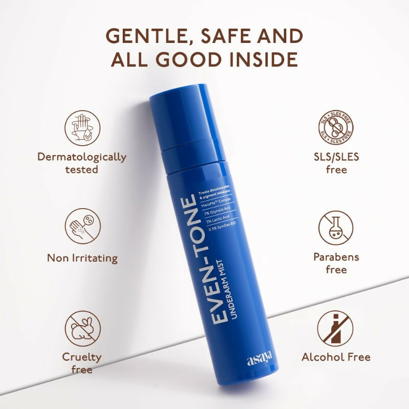 Asaya Depigmentation Underarm Mist for Dark Underarms with MelaMe Complex