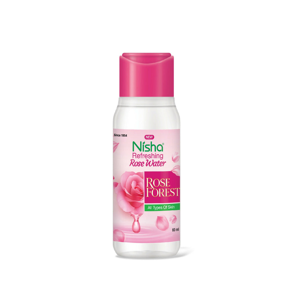 Nisha Refreshing Rose Water For Face - Distacart