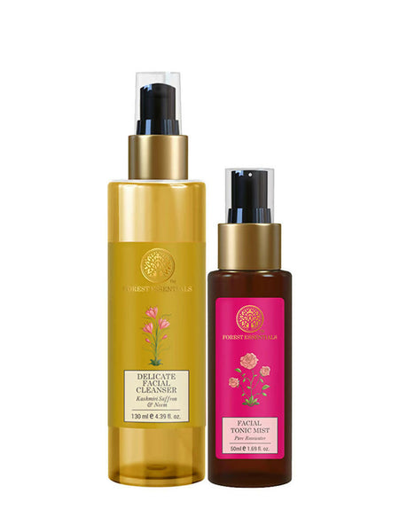 Forest Essentials Cleanser & Toner Duo Combo