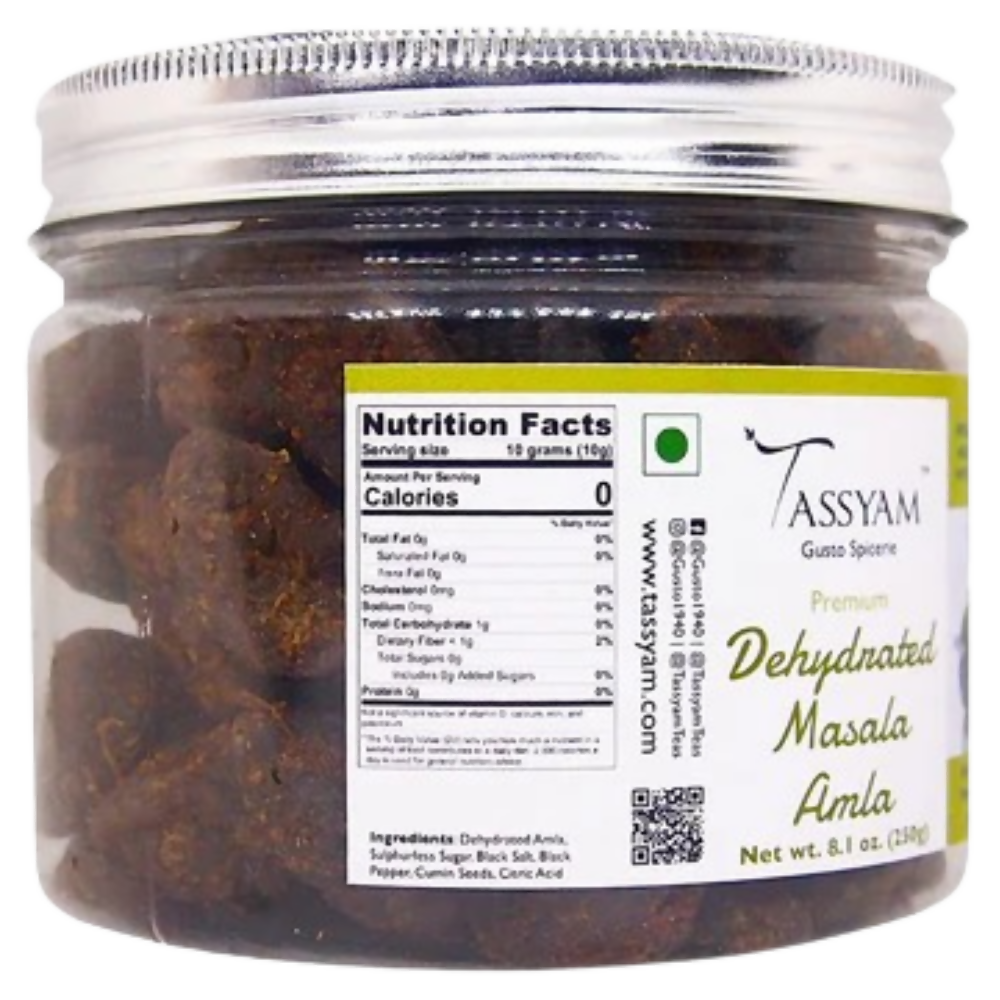 Tassyam Organics Dehydrated Masala Amla Slices - Distacart