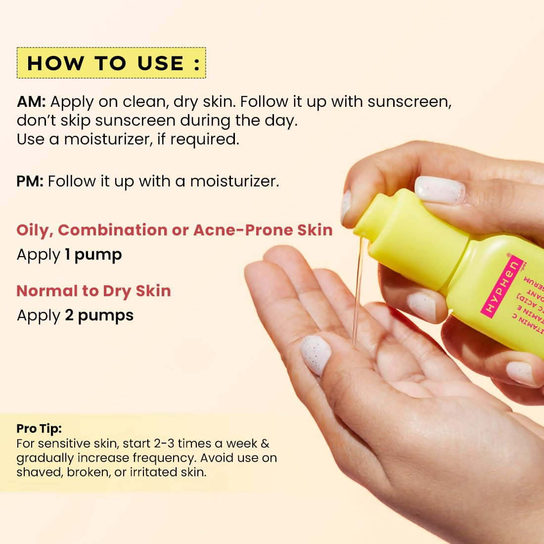Hyphen By Kriti Sanon 10% Vitamin C, 1% Vitamin E & Ferulic Acid Serum - Distacart