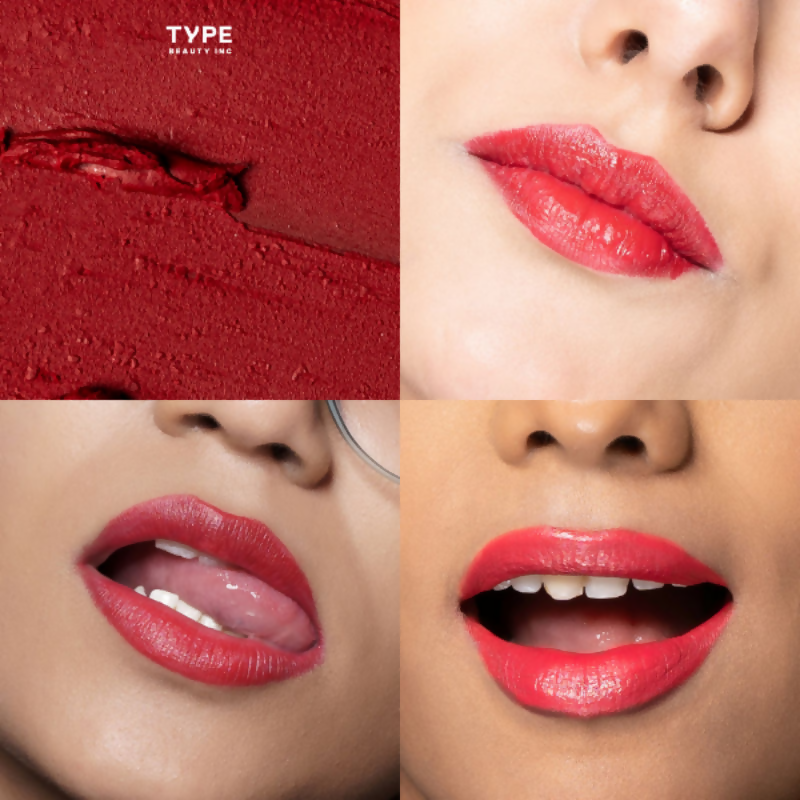 Type Beauty Cream Matte Lipstick For Pigmented Lips - 501 Vendetta