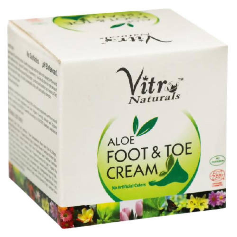 Vitro Naturals Aloe Foot & Toe Cream