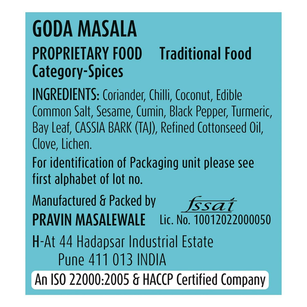 Suhana Ambari Goda Masala Pouch - Distacart