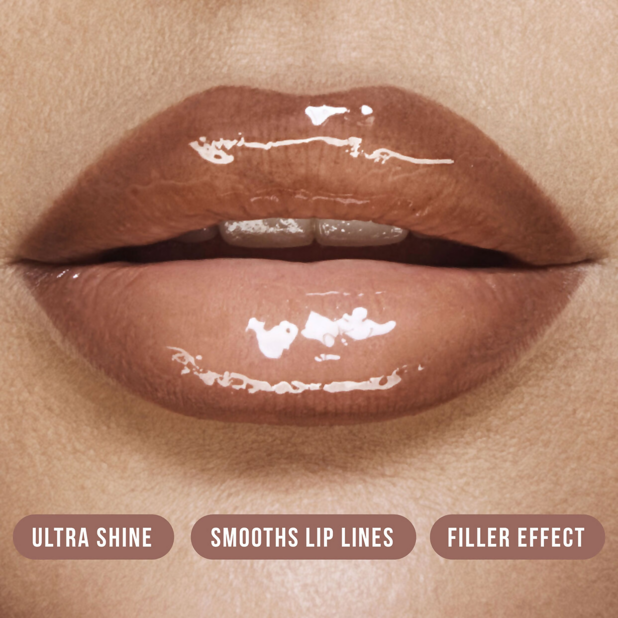 Huda Beauty Faux Filler Extra Shine Lip Gloss - Sugar Baby