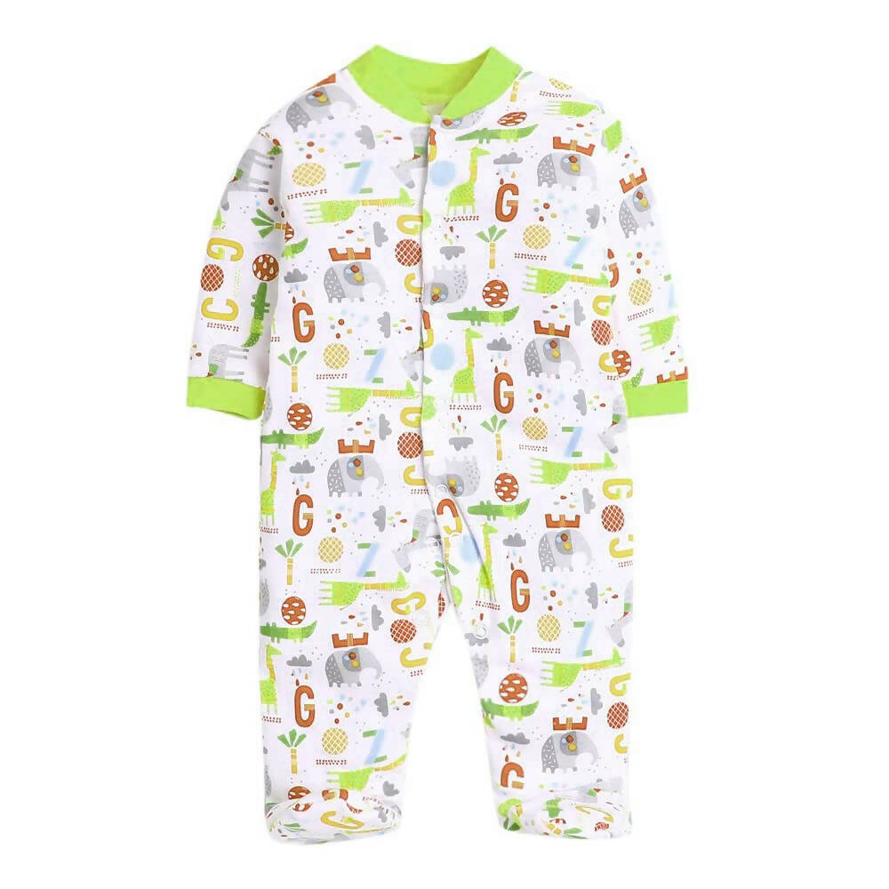 Daddy - G Rompers/Sleepsuits/Jumpsuit /Night Suits for New Born Babies - Green