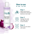 Kulsum's Kaya Kalp Red Onion Shampoo For Anti Dandruff & Anti Hair Fall