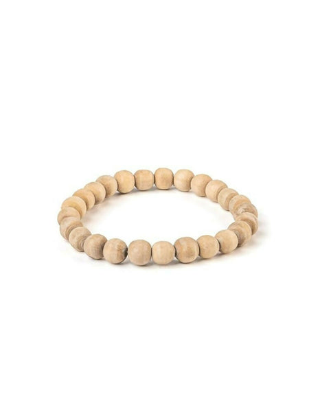 NVR Natural Religious Tulsi Stretchable Bracelet