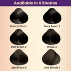 Streax Professional HueMagic Permanent Hair Colour - 1 Natural Black