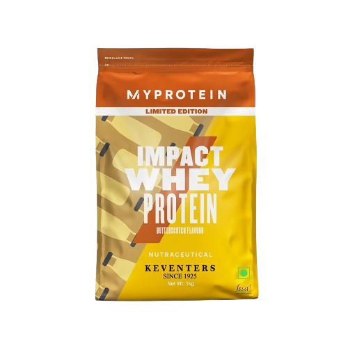 Myprotein Impact Whey Protein Powder - Keventers Butterscotch Flavor