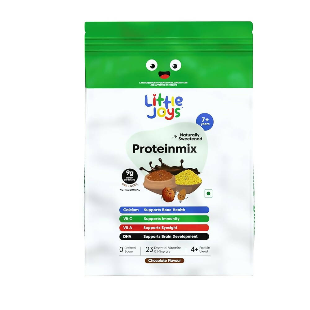 Little Joys ProteinMix Nutrition Powder (9g Protein) for Kids (7-12 yrs) - Distacart