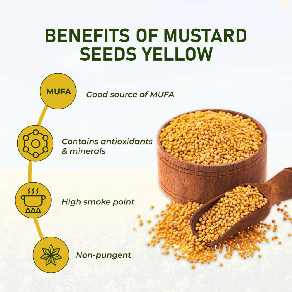 Nature Land Organics Mustard Yellow