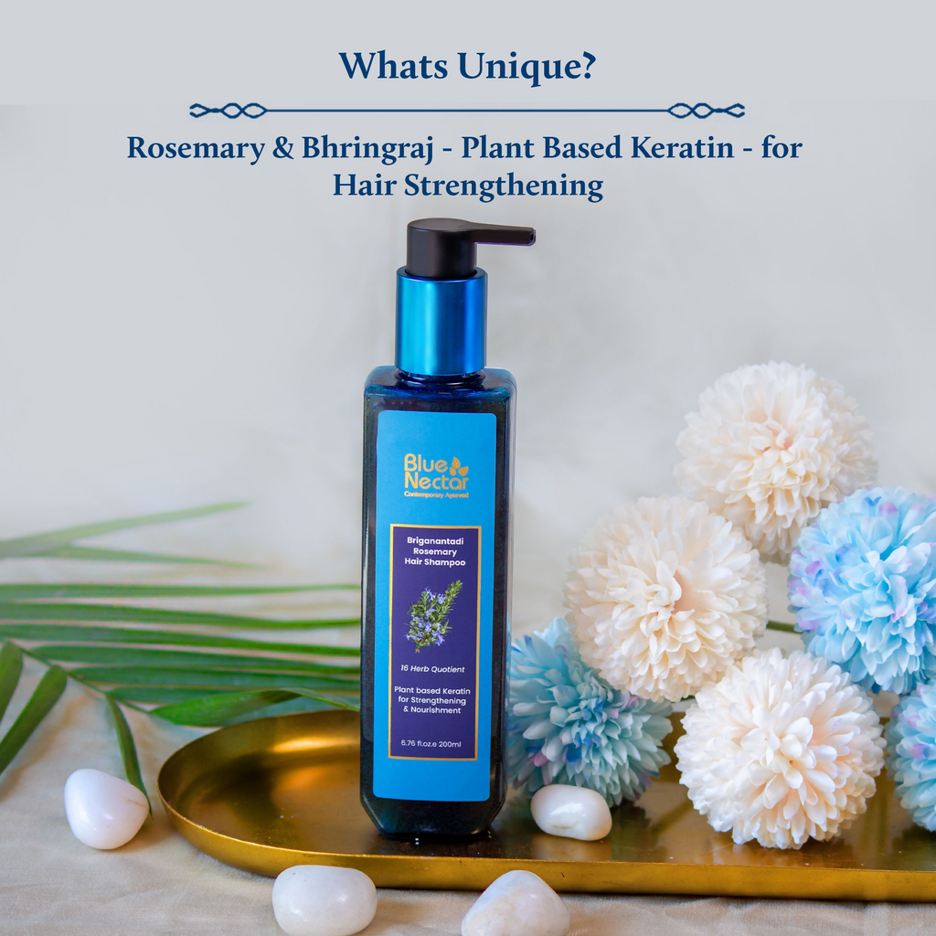 Blue Nectar Rosemary Keratin Shampoo