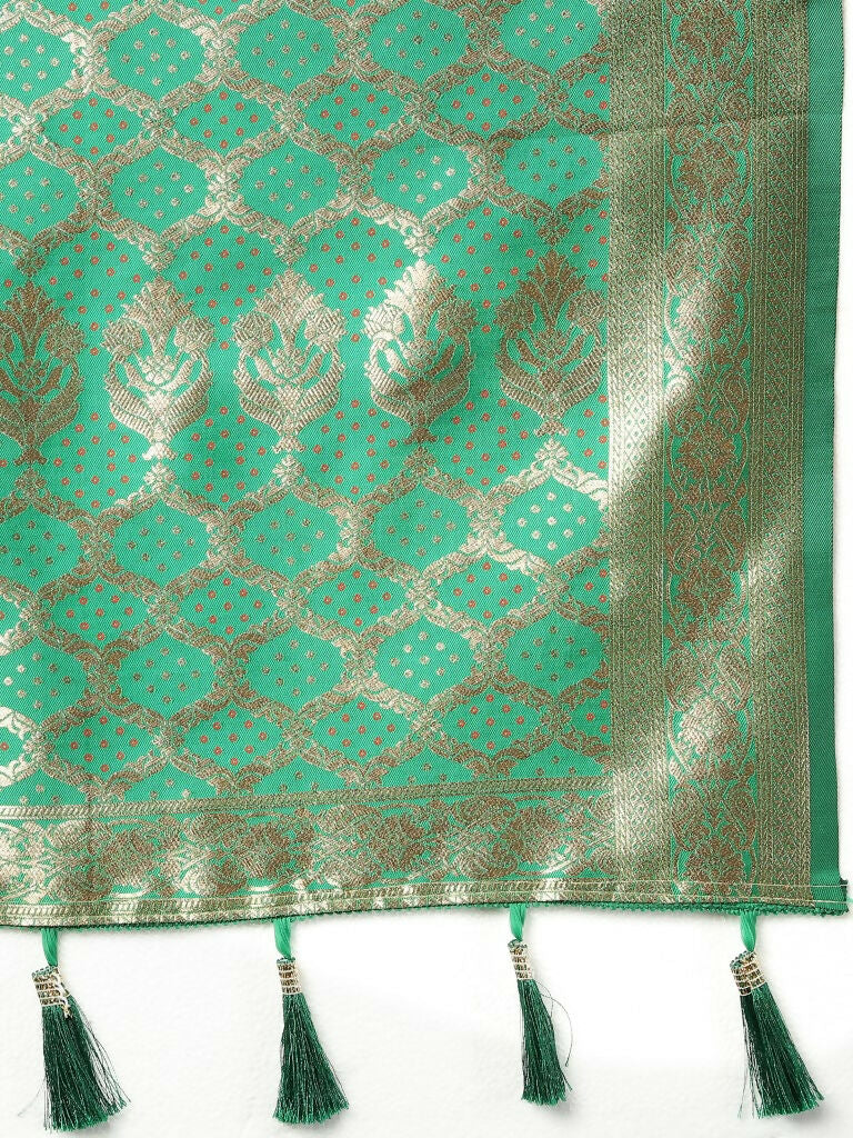 Vastranavya Royal Blue Soft Patola Silk With Meenakari Weaving Motifs And Rich Zari Weaving Pallu Saree With Matching Blouse Fabric