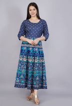 Vamika Multicolor Cotton Printed Party/Casual Wear Kurti (GAM15K)