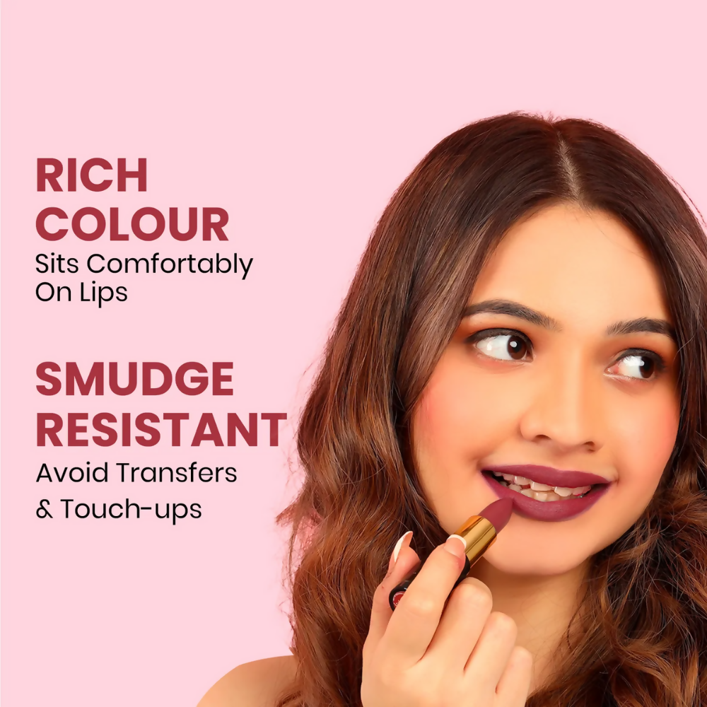 NY Bae Super Matte Lipstick - Passionate Pamela 12 - Distacart