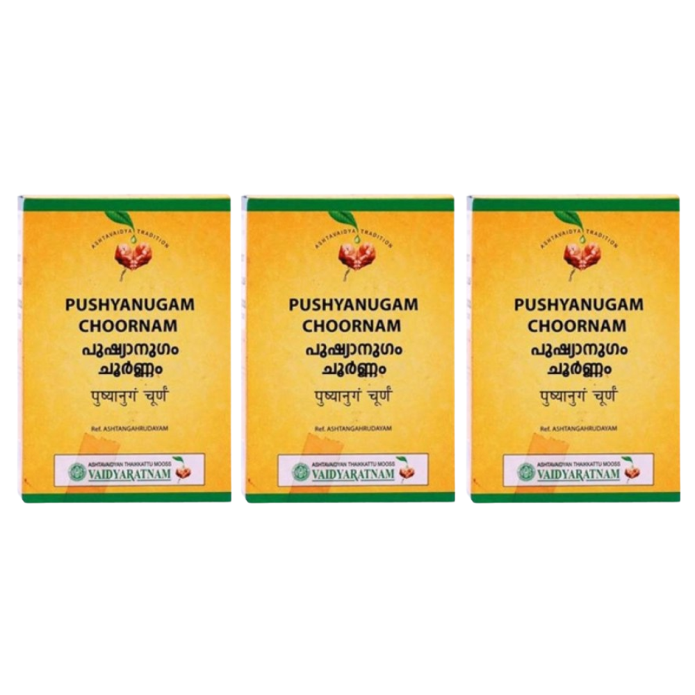Vaidyaratnam Pushyanugam Choornam - Distacart