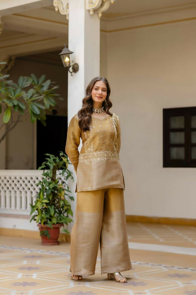 Teeya Creation Multi Color Pure Banarasi Viscose Party War Trending Salwar suit - Distacart
