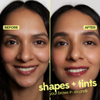 Ruby's Organics Tinted Eyebrow Gel - Ash