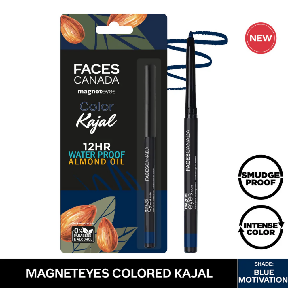 Faces Canada Magneteyes Color Kajal - Blue Motivation 01