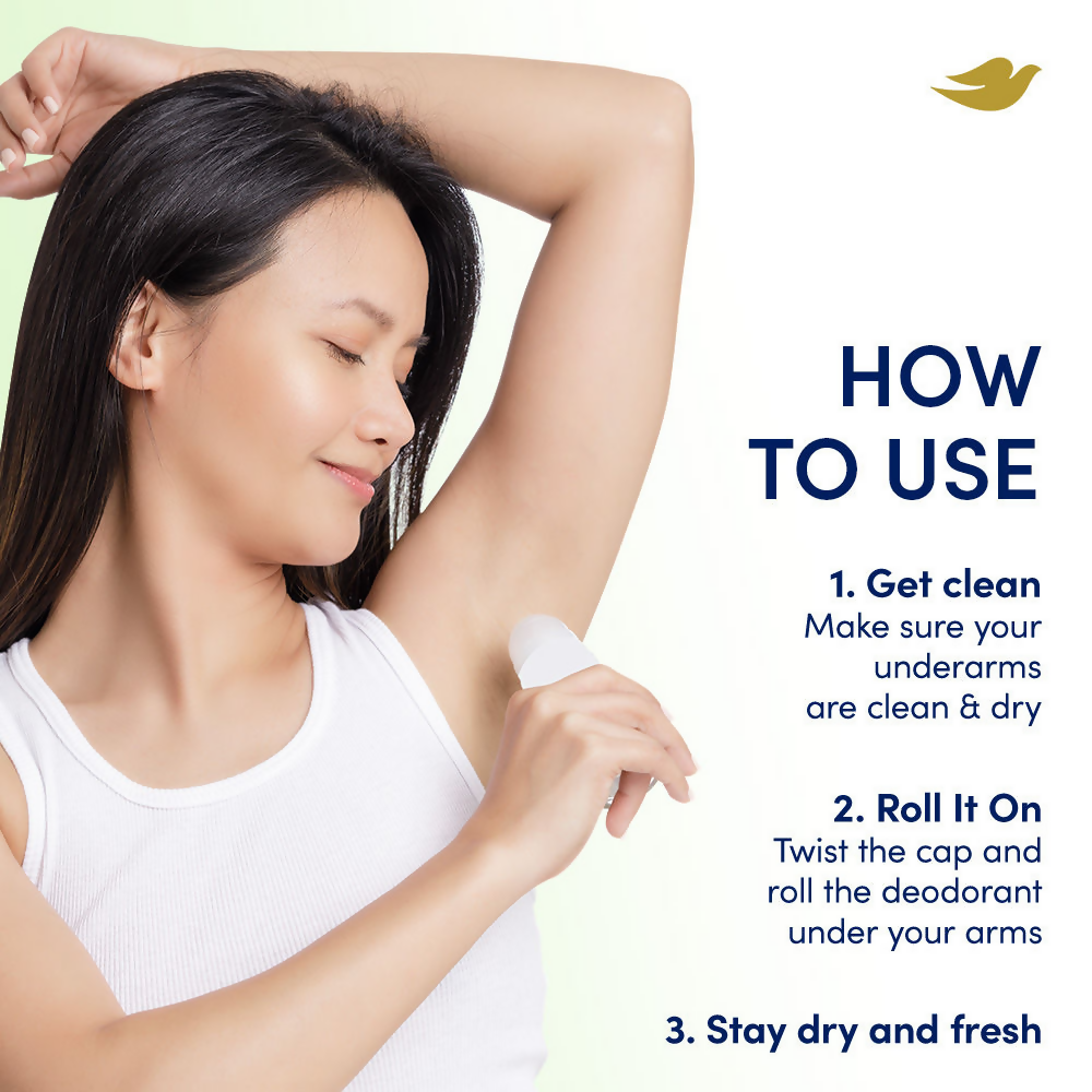 Dove Roll-On Deodorant Cucumber & Green Moisturising Cream - Distacart