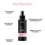 Renee Glowscreen Spf 50 Sunscreen Spray PA++++ Lightweight, Non Greasy & Quick Absorbing
