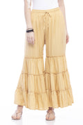 Mominos Fashion Reyon Cotton Golden Palazzo - Distacart