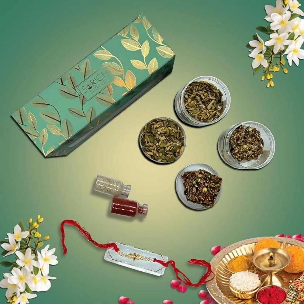Sorich Organics Rakshabandhan Gift Hamper for Brother Rakhi Celebrations - Distacart