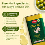 LuvLap Naturals Baby Body Massage Olive Oil for New Born