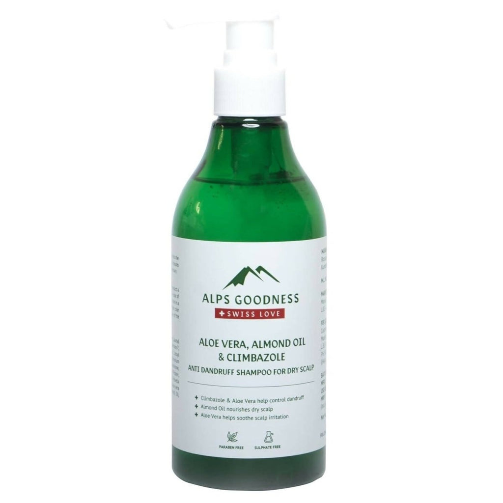Alps Goodness Aloe Vera, Almond Oil & Climbazole Anti-Dandruff Shampoo