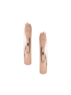 NVR Women Gold Plated Hoop Earrings - Distacart